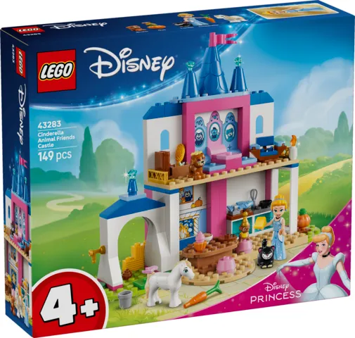 LEGO Disney Zamek Kopciuszka i przyjaciół 43283
