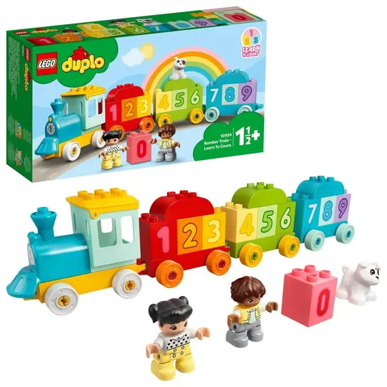 LEGO Duplo Pociąg z cyferkami nauka liczenia