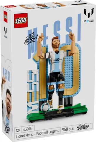 LEGO Editions Lionel Messi, piłkarska legenda 43015