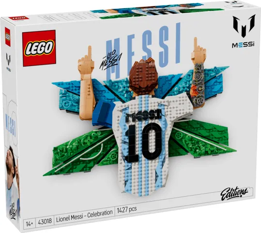 LEGO Editions Football Lionel Messi cieszynka 43018