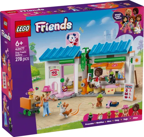LEGO Friends Piekarnia z Psimi Przysmakami 42677
