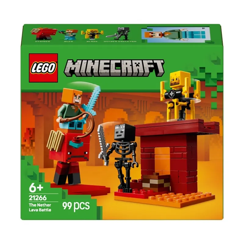 LEGO Minecraft Bitwa na moście Netheru