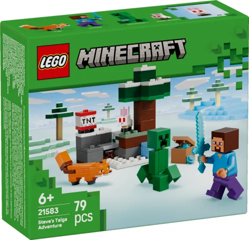 LEGO Minecraft Przygoda Steve'a w tajdze