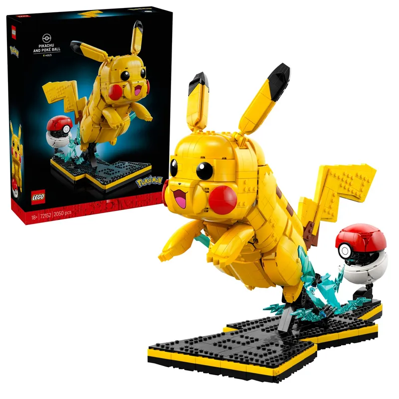 LEGO Pokémon Pikachu i Pokéball 72152