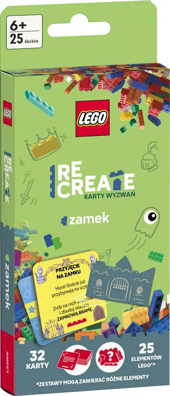 LEGO Recreate karty wyzwań Zamek ACP-6607