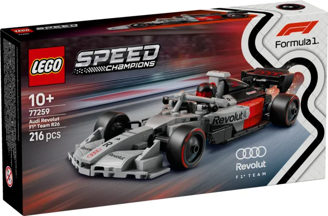 LEGO Speed Champions Bolid Audi Revolut F1 Team R26