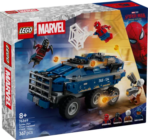 Klocki LEGO Super Heroes Pościg Spider-Mana 76349
