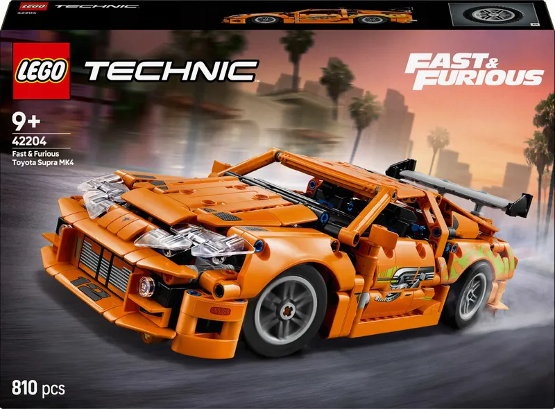 LEGO Technic Fast and Furious Toyota Supra MK4 42204