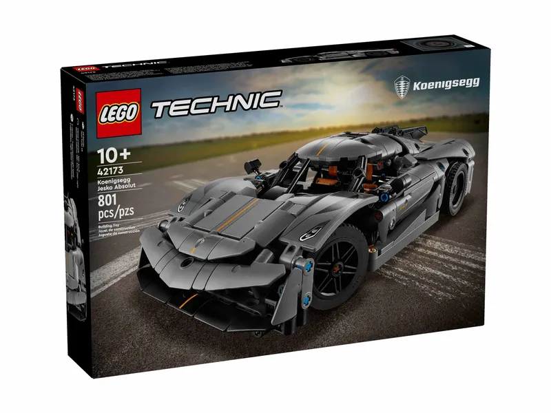 LEGO Technic szary Hipersamochód Koenigsegg 42173