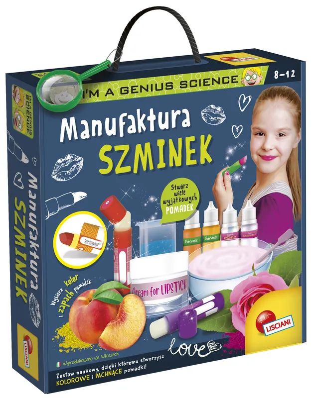 Liściani I'm a Genius Manufaktura Szminek, zestaw kreatywny