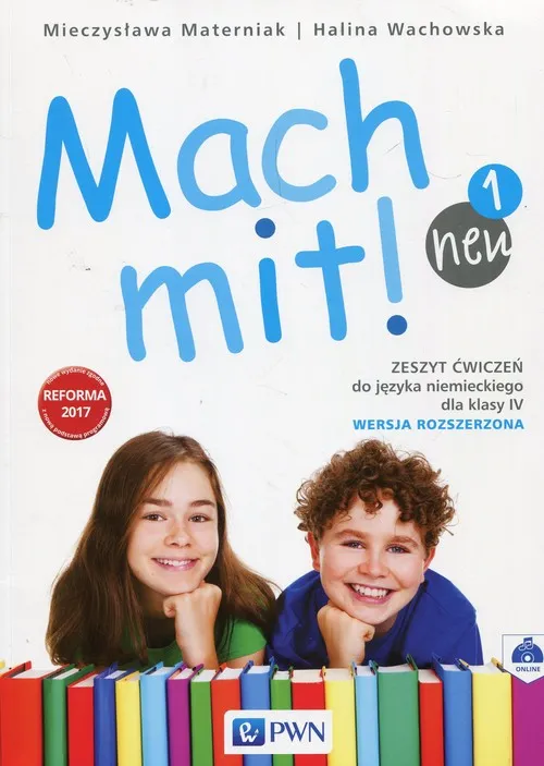Mach mit! neu 1, ćwiczenia, klasa 4 rozszerzona