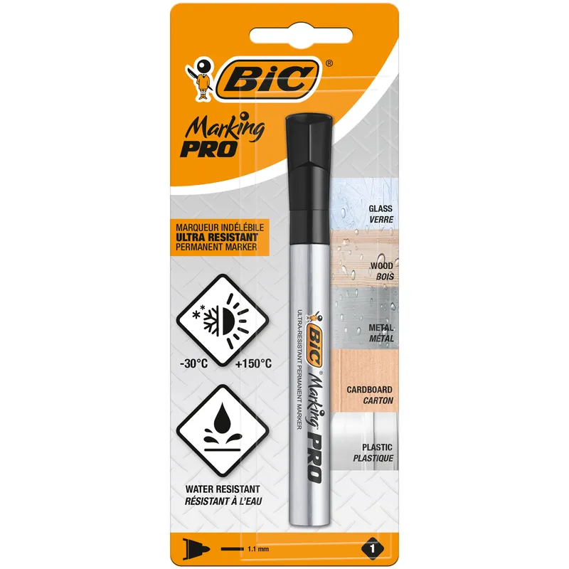 Marker permanentny BIC Marking PRO czarny