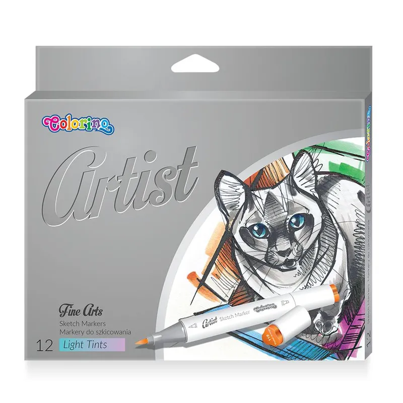 Markery do szkicowania Colorino Kids Artist Pastel