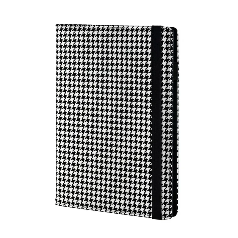 Notes A4 Premium gładki Madrid biało-czarny wymienny wkład
