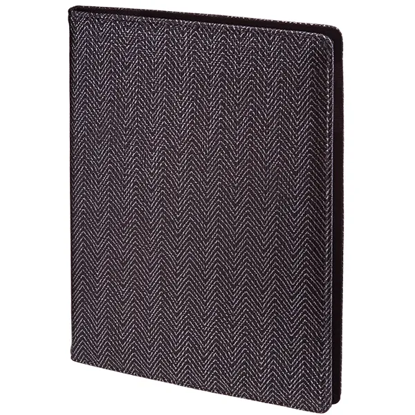 Notes A4 Premium linia Oslo czarno-srebrny wymienny wkład