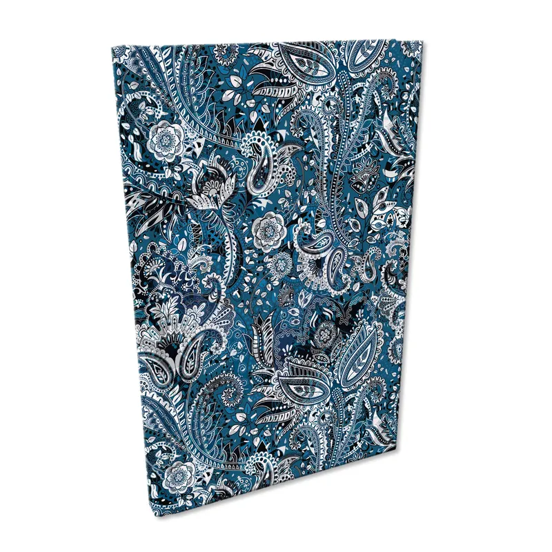 Notes A5 kratka Soft Touch Ornament Blue, notatnik EV-Corp