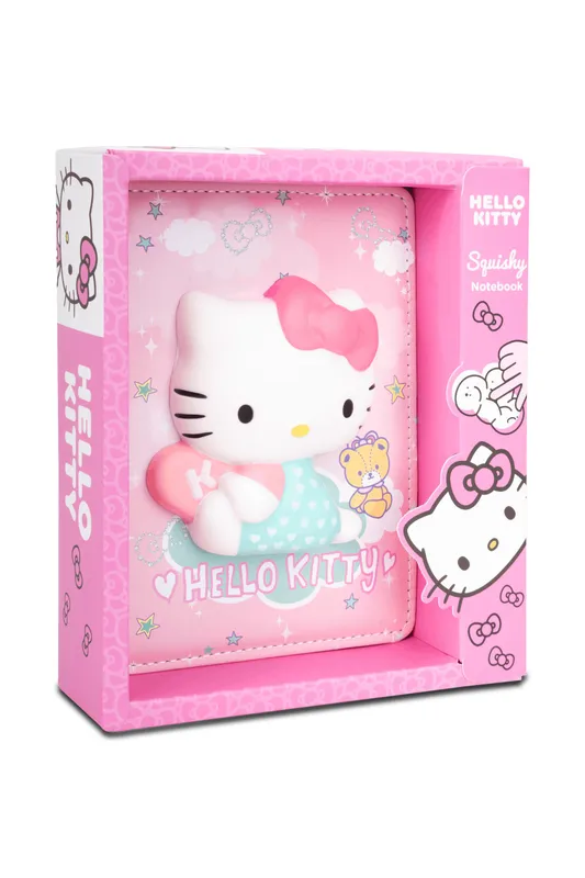 Notes B6 Hello Kitty Pink Squishy 3D, 100 kartek