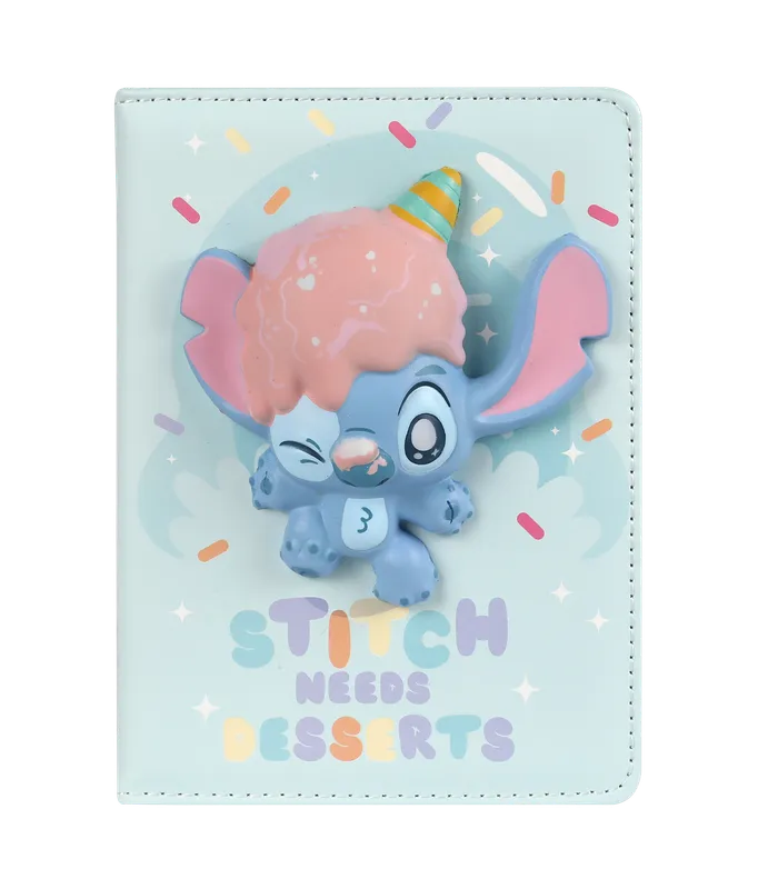 Notes B6 Squishy 3D Disney Fashion Stitch wzór 2