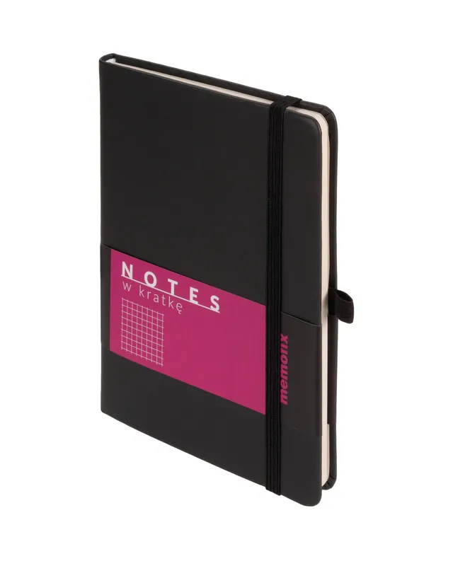 Notes Memofix B6 kratka czarny Antra