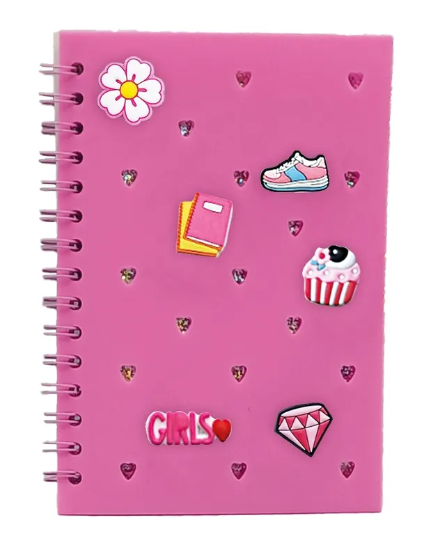 Notes z wpinkami różowy ToysInn STN 9100, notatnik A5