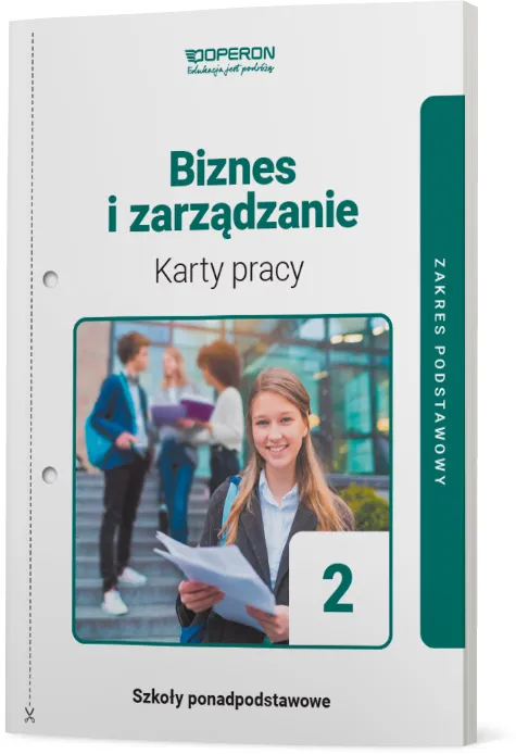 Nowa Biznes i zarządzanie 2, karty pracy ucznia, OPERON