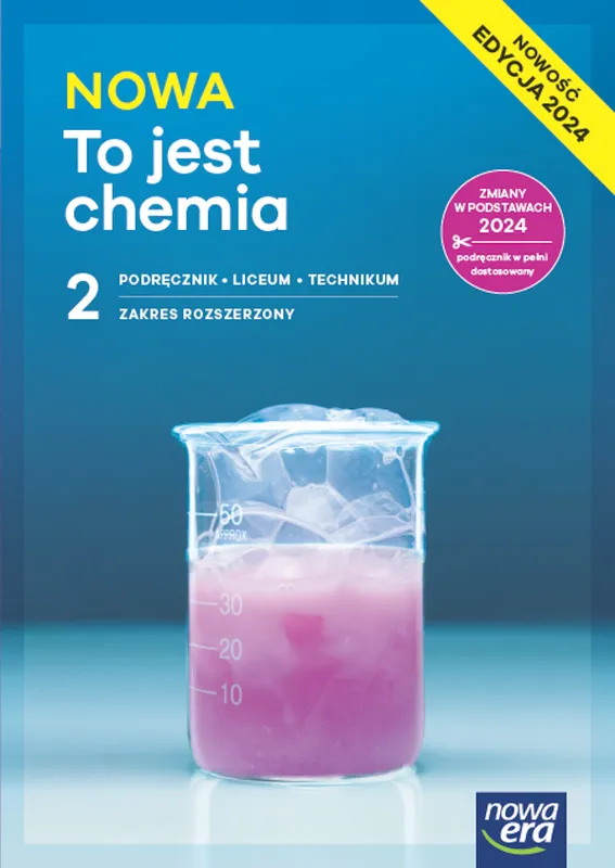 Nowa Chemia podręcznik 2 liceum i technikum zakres rozszerzony