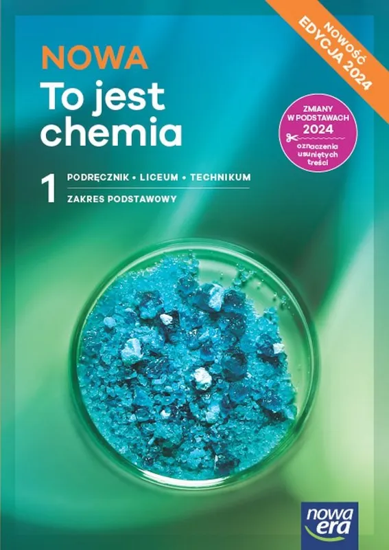 To jest chemia, podręcznik 1 liceum, zakres podstawowy 2026