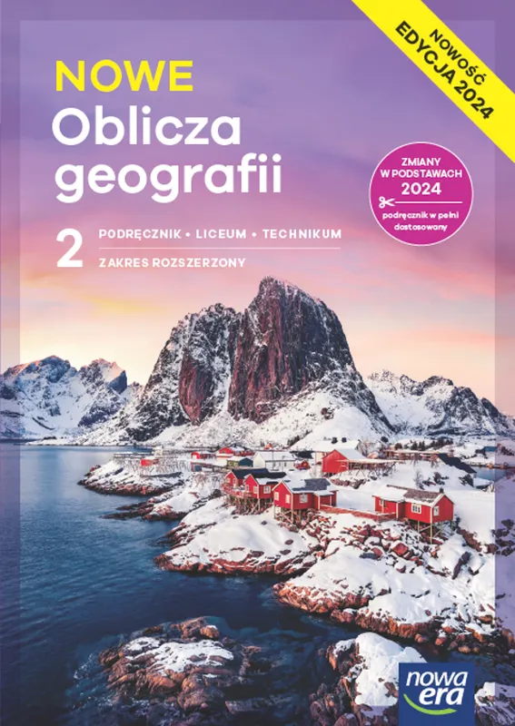 Oblicza geografii podręcznik 2 zakres rozszerzony liceum
