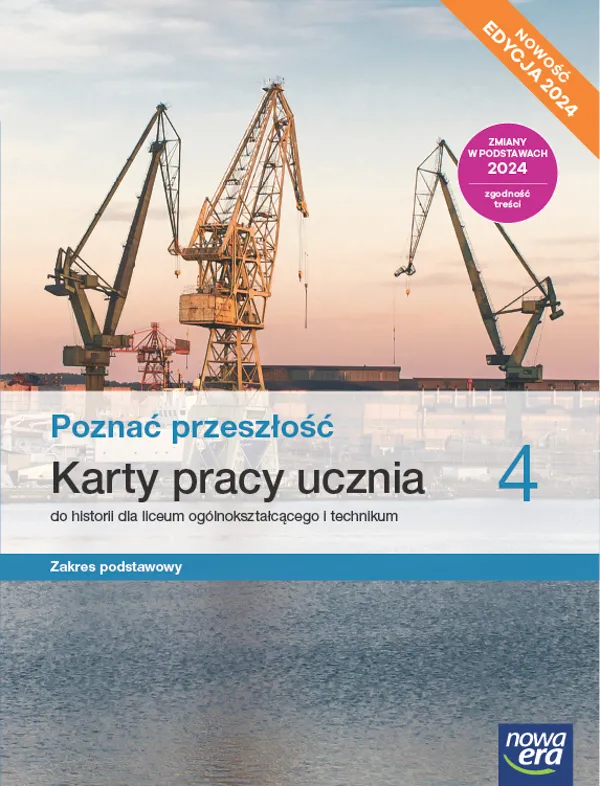 Nowa historia Poznać przeszłość karty pracy 4 liceum technikum zakres