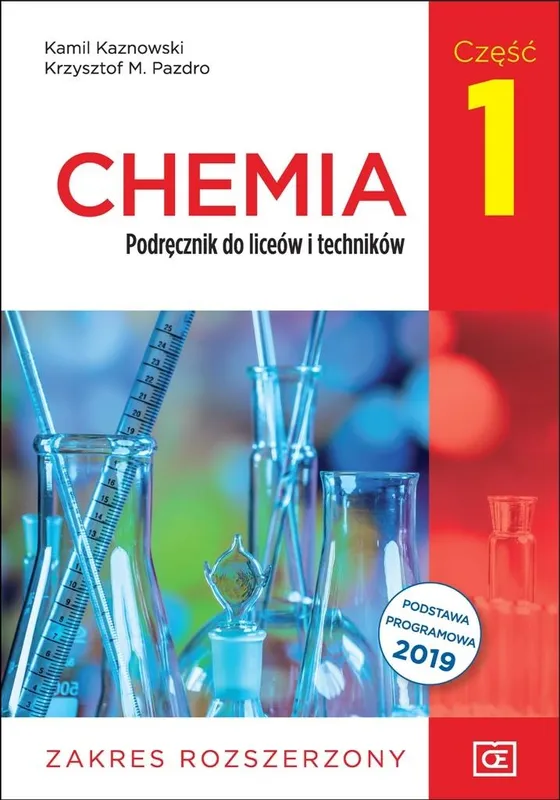 Nowe chemia. Podręcznik dla klasy 1, zakres rozszerzony