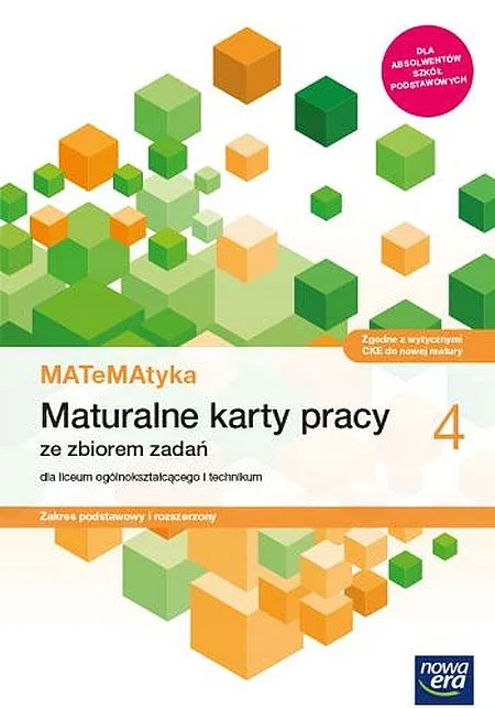 Matematyka karty pracy klasa 4 liceum i technikum, rozszerzenie