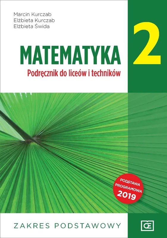 Nowe matematyka podręcznik dla klasy 2 liceum i technikum zakres podstawowy