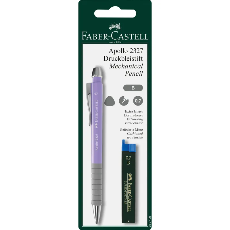 Ołówek automatyczny Apollo Faber-Castell z wkładami