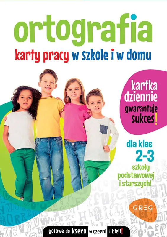 Marta Kurdziel, Ortografia. Karty pracy, klasy 2-3