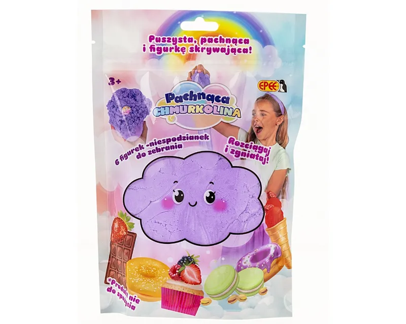 Pachnąca Chmurkolina Deserki babeczka waniliowo-owocowa z figurką EP60291