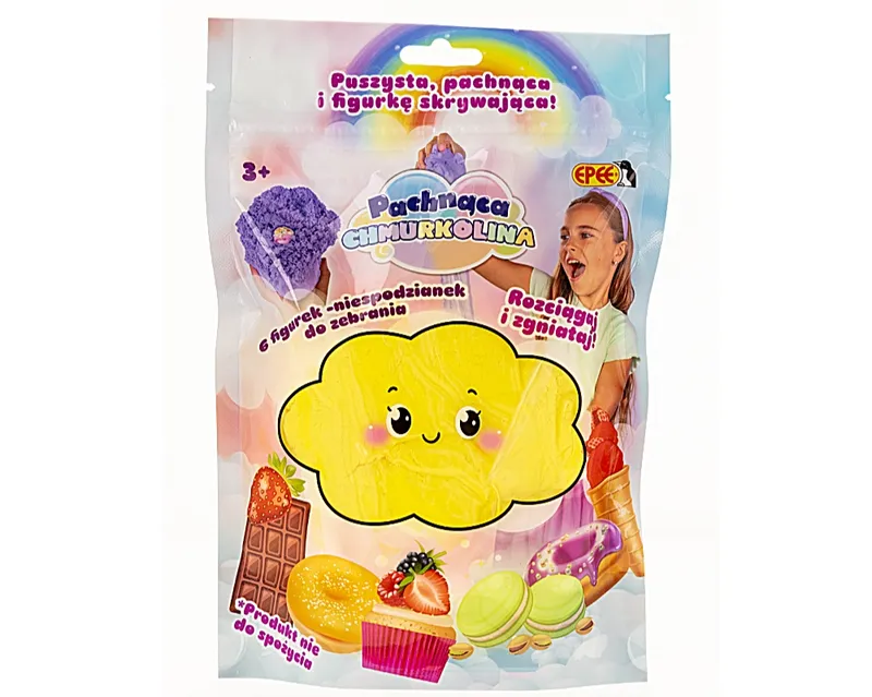 Chmurkolina Deserki bananowy donut z figurką