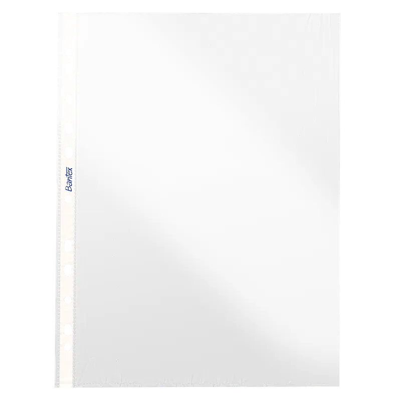 Koszulki krystaliczne Bantex A4, PP 45 mikr., 100 szt.