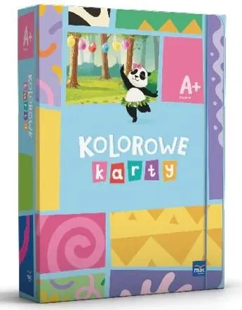 Pakiet Kolorowe karty Poziom A+ 4 latki, MAC PODRĘCZNIKI, przedszkole