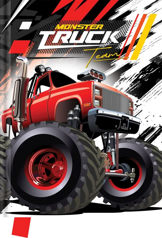Pamiętnik Monster Truck Team 80 kartek