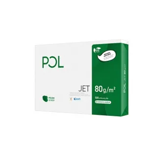 Papier ksero Pol Jet A4 klasa A 80gsm, 500 arkuszy