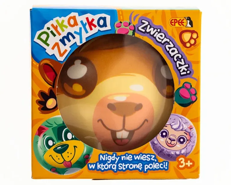 Piłka Zmyłka Zwierzaki Kapibara EP60324