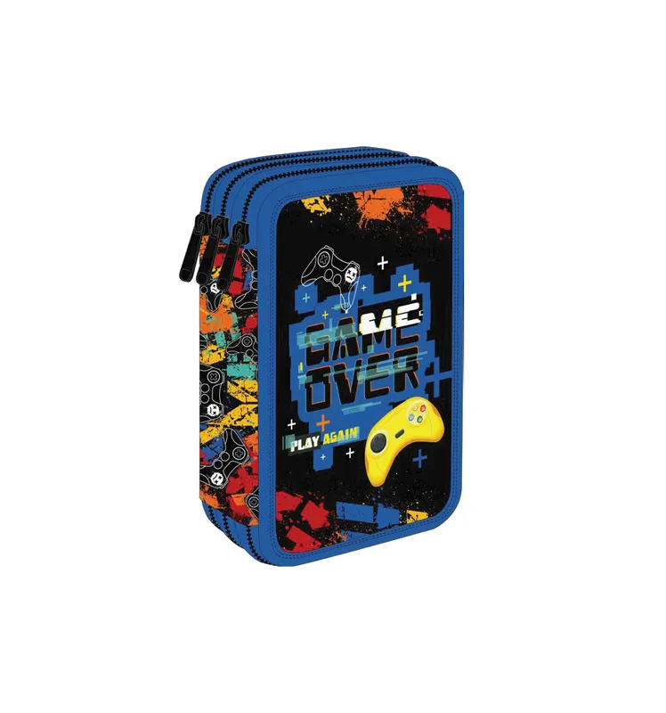 Piórnik 3-komorowy z wyposażeniem Coolpack Jumper 3 Game