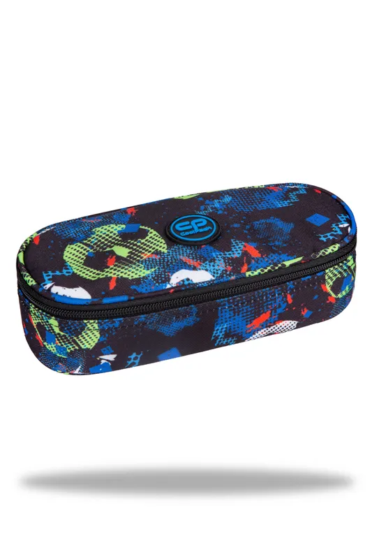 Piórnik Coolpack owalny Campus Football Blue