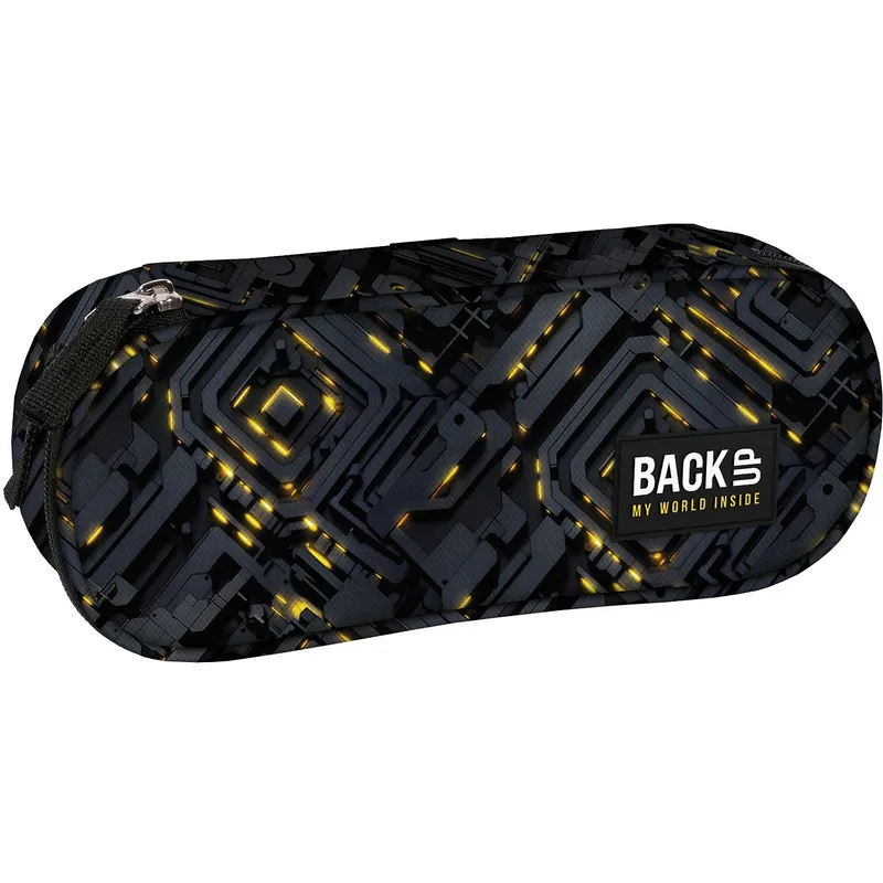 Piórnik owalny Backup Cyber Grid PB8A65