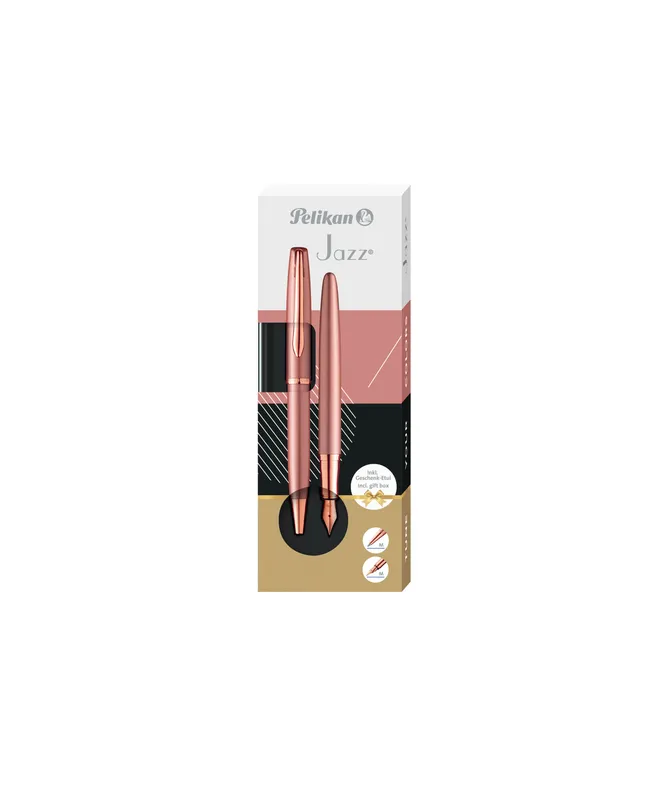 Zestaw pióro i długopis Pelikan Jazz Noble Rose
