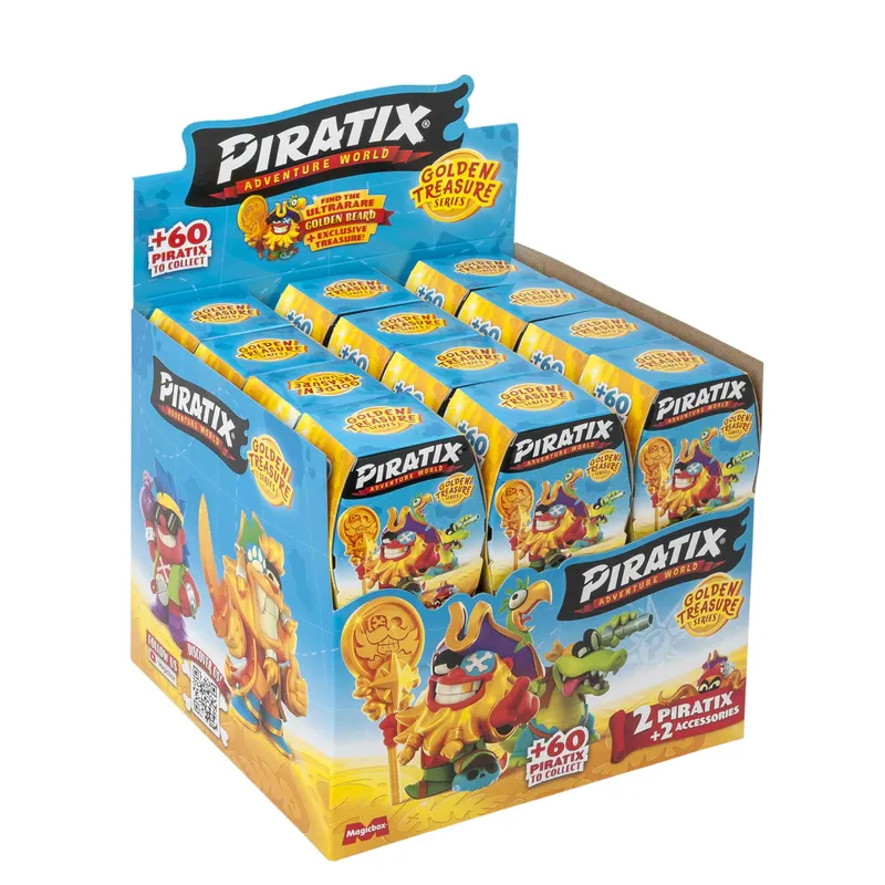 Piratix Golden Treasure Two Pack figurki piratów mix
