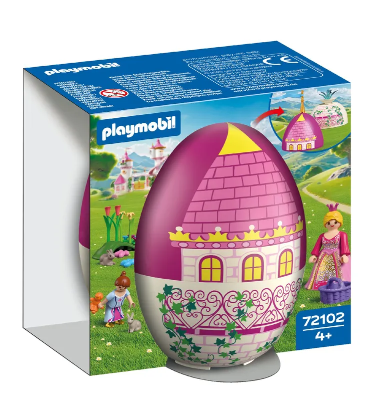Playmobil Kreatywne jajko Księżniczka 72102, figurki i skarbonka