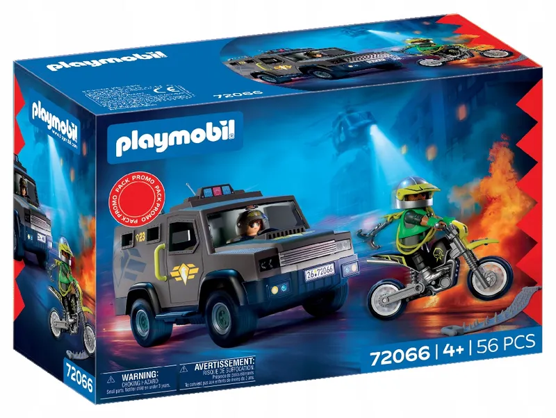 Playmobil Pojazd taktyczny SWAT 72066, seria Police