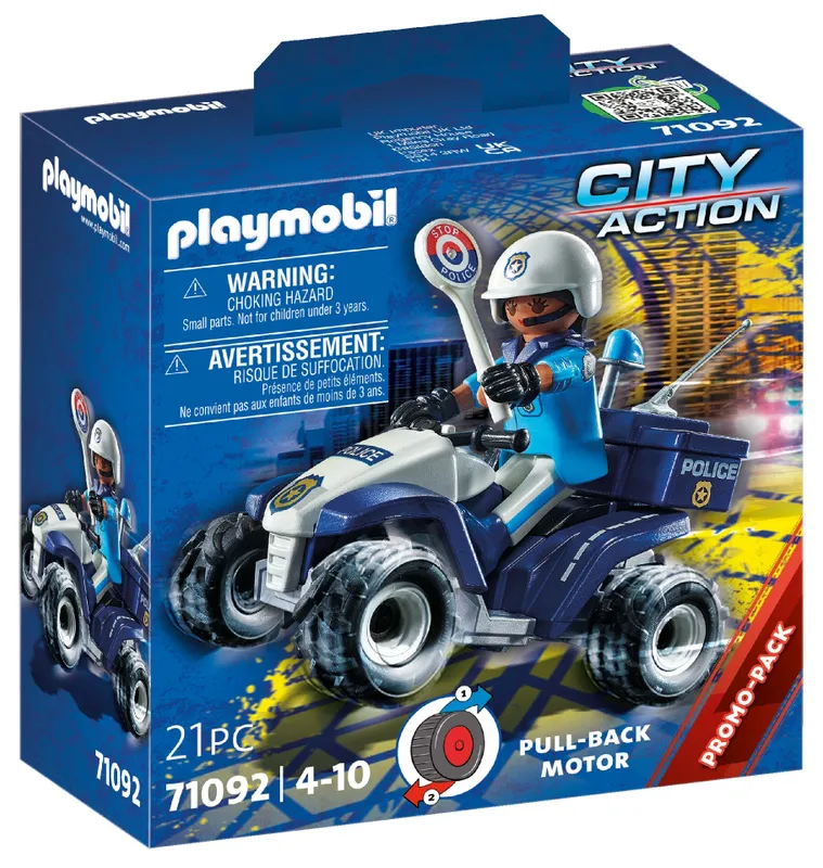 Playmobil Policyjny Speed Quad 71092