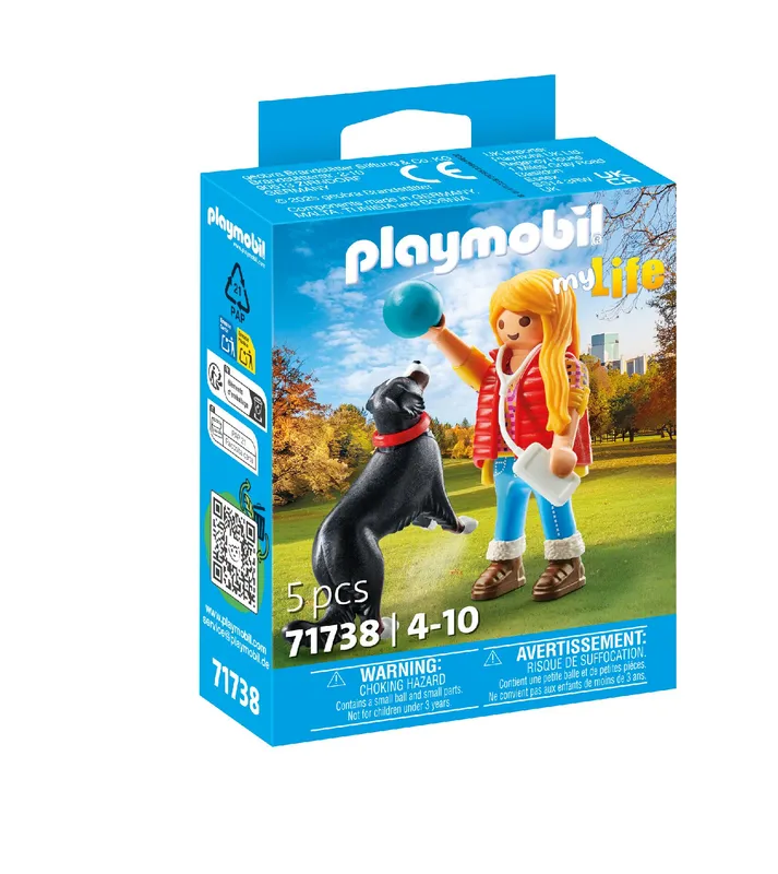 Playmobil Pies pasterski z dziewczynką 71738, Pet Collectable